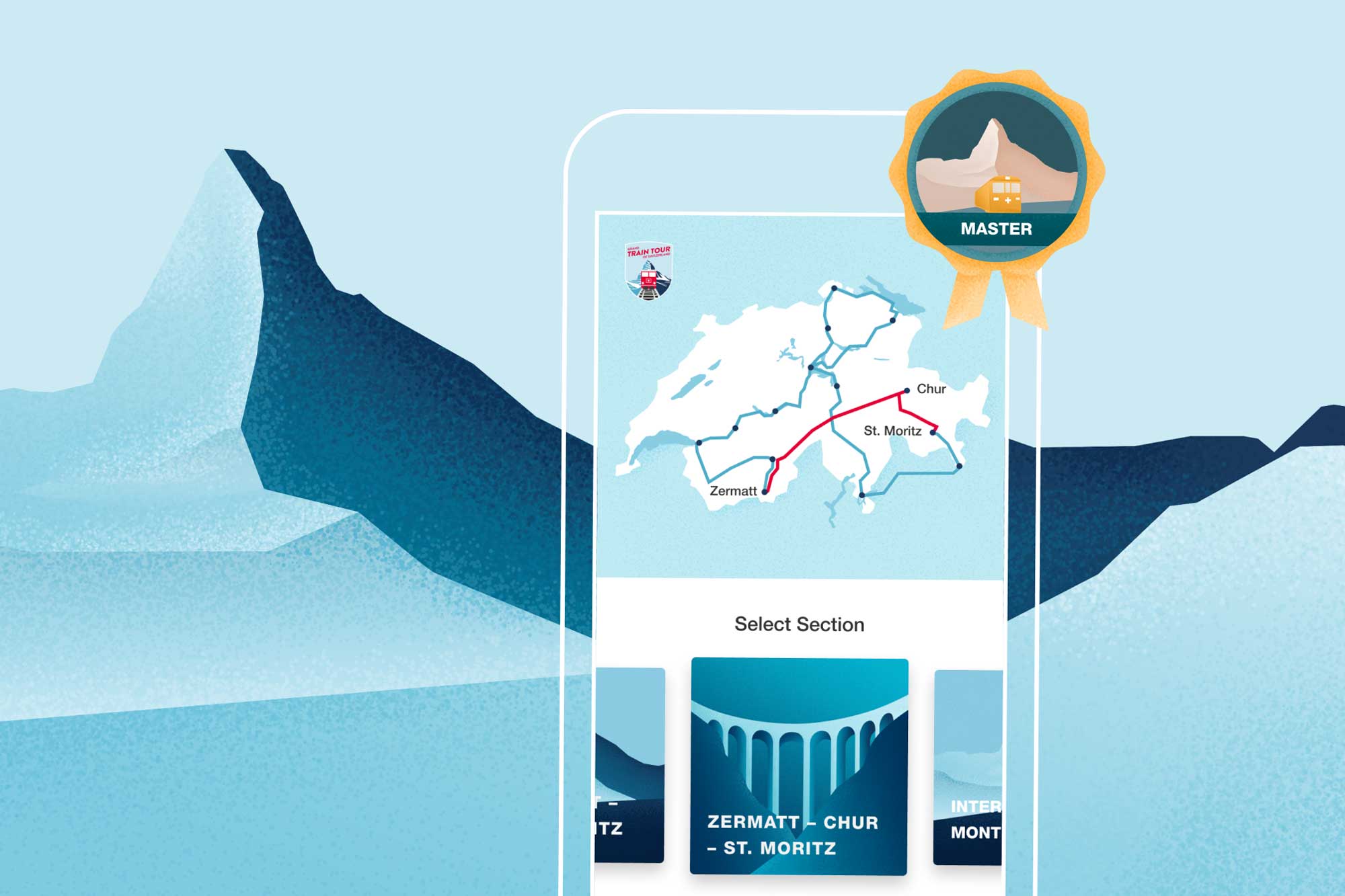 Grand Train Tour of Switzerland App