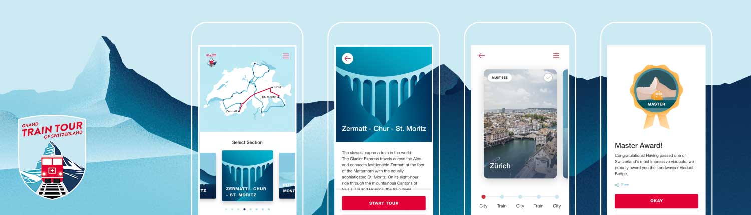 Grand Train Tour of Switzerland App