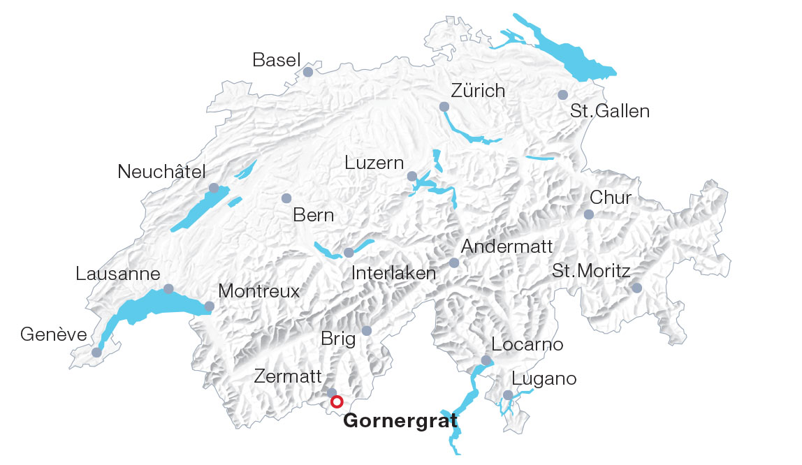 Map Gornergrat