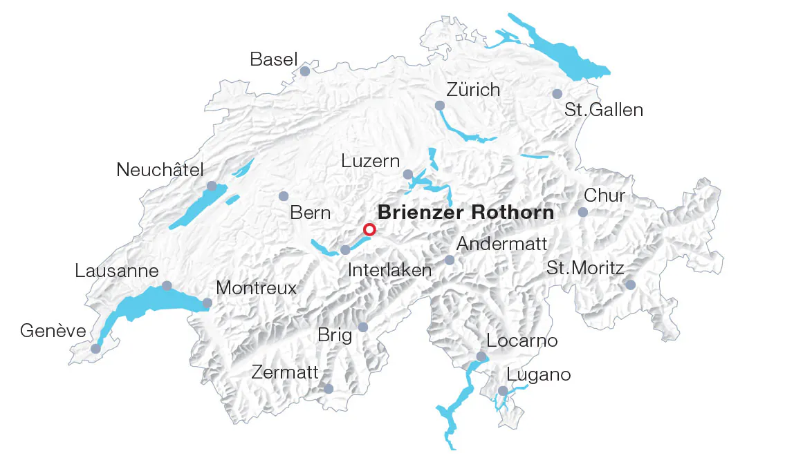 Map Brienzer Rothorn